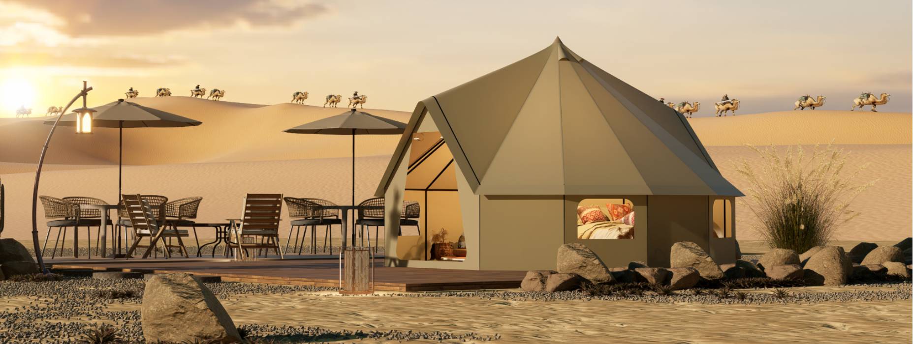 藤县露营酒店帐篷产品